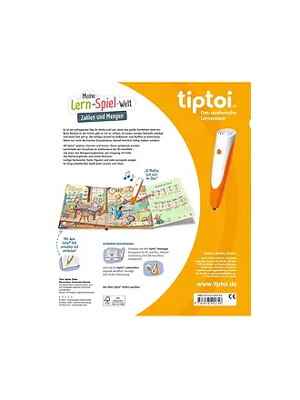 RAVENSBURGER | TIPTOI Meine Lern-Spiel-Welt - Zahlen und Mengen | 